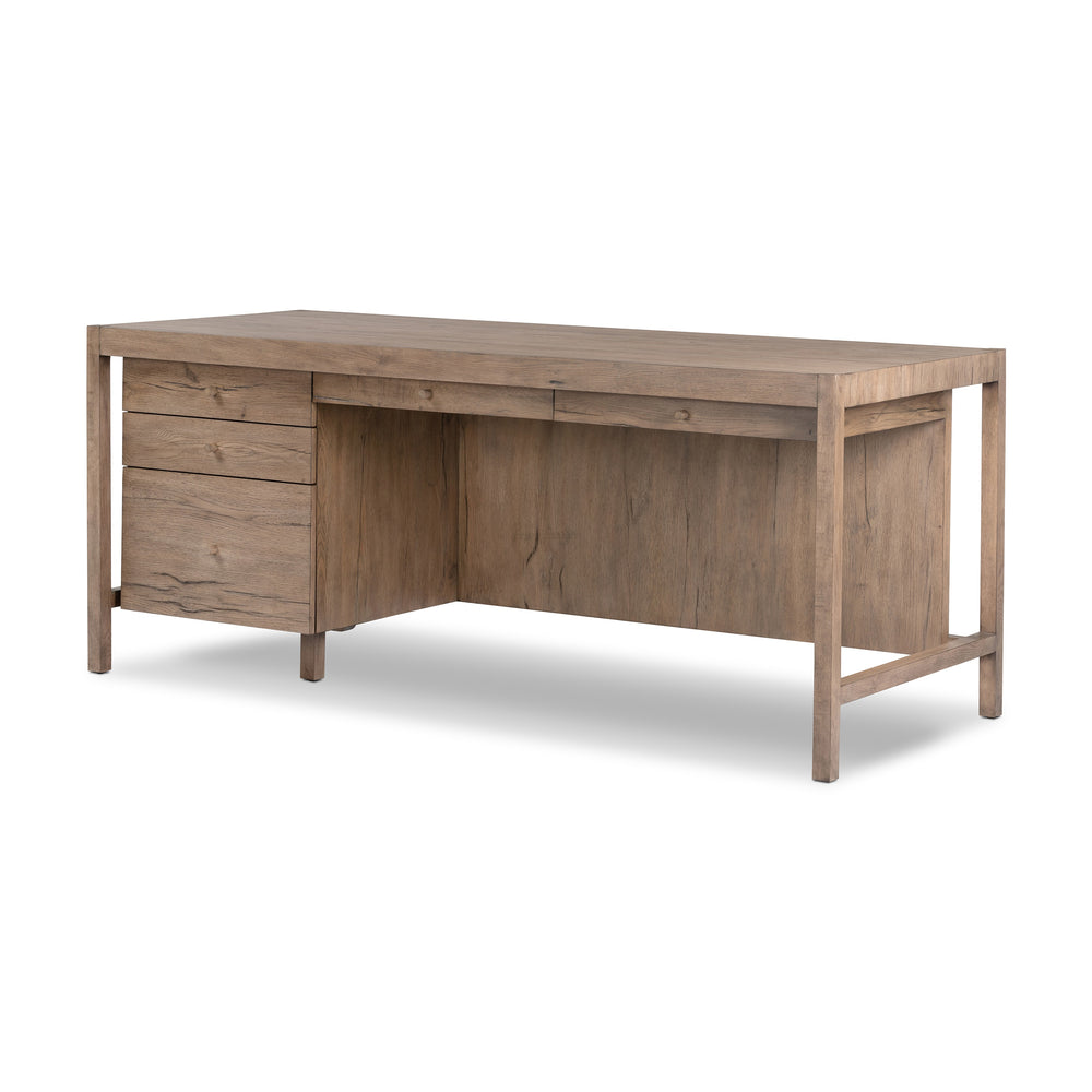 Suspension Desk In Grey Oak
