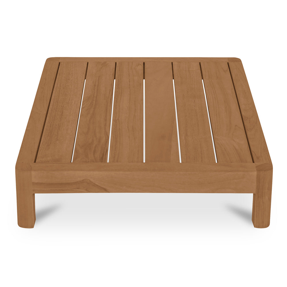 Moe's Enzo Outdoor Side Table Natural Teak