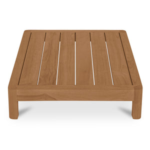 Moe's Enzo Outdoor Side Table Natural Teak