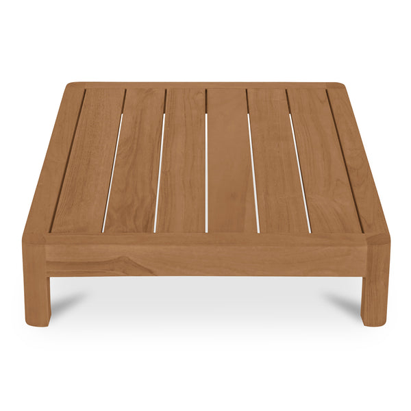 Moe's Enzo Outdoor Side Table Natural Teak