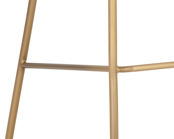 BRINLEY BARSTOOL - GOLD - NIGHTFALL BLACK / CHACHA GREY