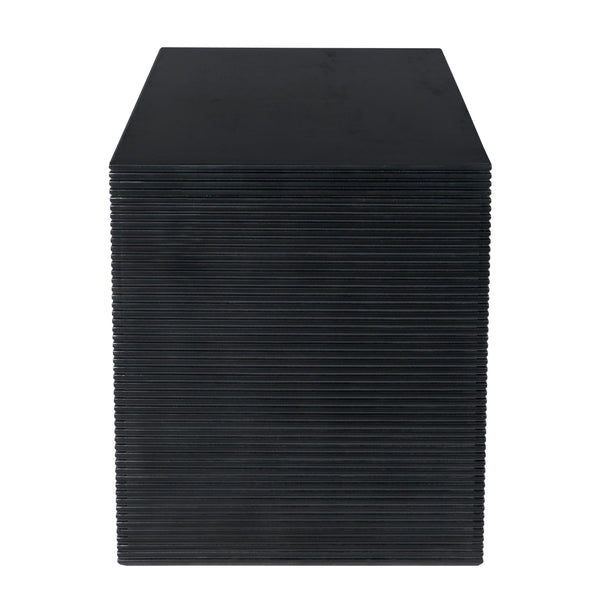 Manhattan Desk, Hand Rubbed Black