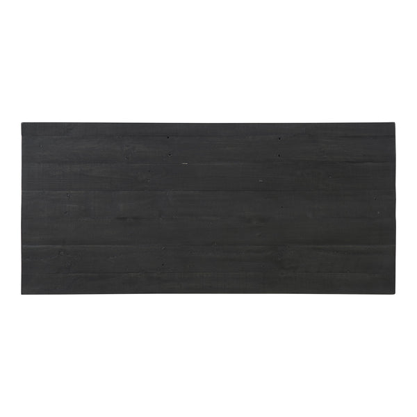 Moe's Sierra 2 Door Black Cabinet with Adjustable Shelf
