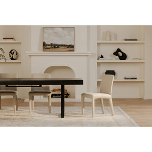 Moe's Monte Dining Chair Beige - Set of Two