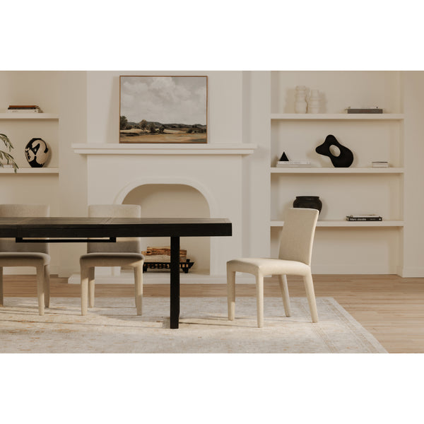 Moe's Monte Dining Chair Beige - Set of Two