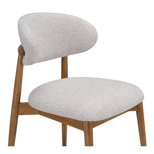 Moe's Ellie Dining Chair in Oatmeal