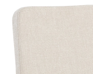 HILDA SWIVEL DINING ARMCHAIR - CHACHA CREAM