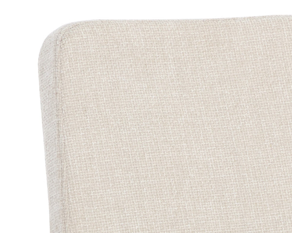 HILDA SWIVEL DINING ARMCHAIR - CHACHA CREAM