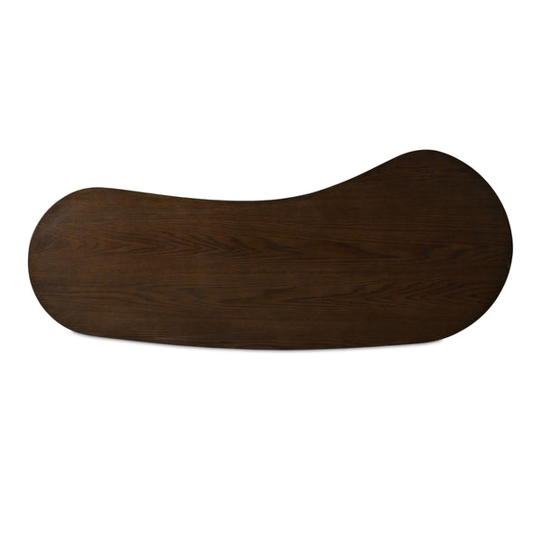 Clara Desk - Sienna Brown Oak