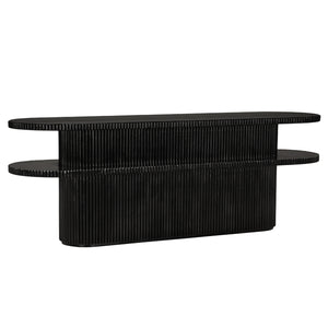 Parker Console, Hand Rubbed Black