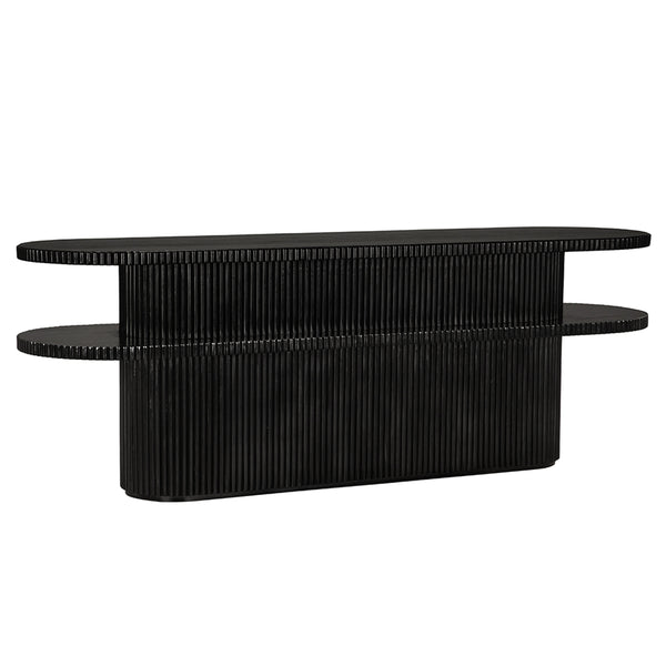 Parker Console, Hand Rubbed Black