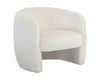 MIRCEA LOUNGE CHAIR - BERGEN IVORY