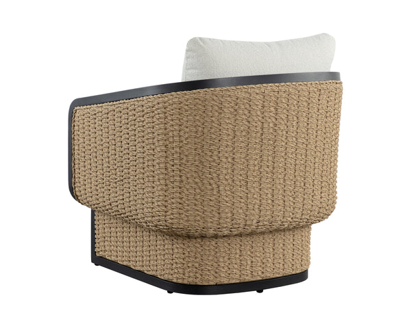 OLBIA LOUNGE CHAIR - LOUIS CREAM