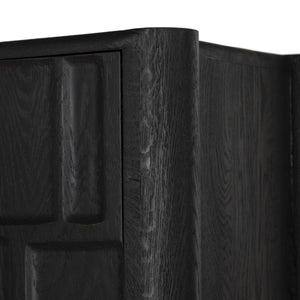 Ezri Cabinet - Black Oak