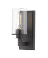 Savannah 1 Light Wall Sconce in Bronze Finish