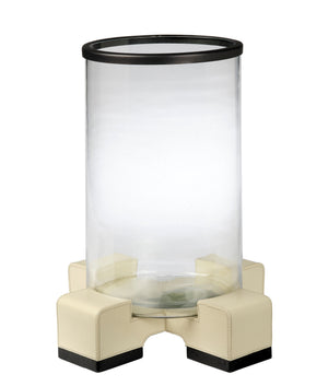 Vector Leather and Glass Hurricane, Ivory