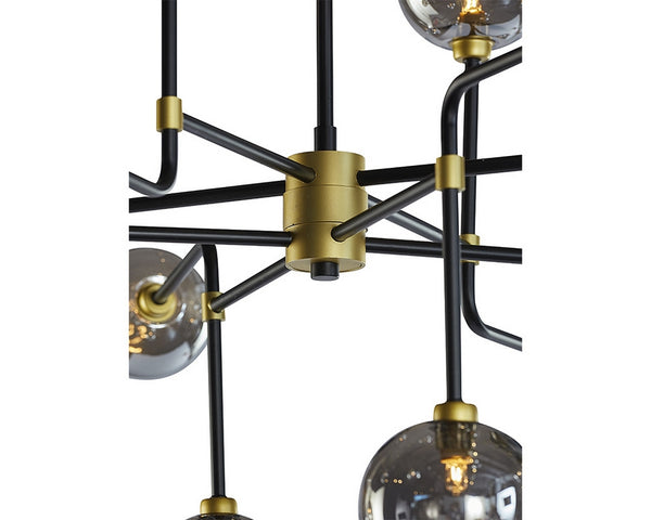 Deimos Ceiling Light - Large - Smoke Grey
