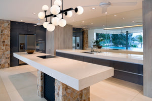 Midnetic 11 Light Island/Billiard in Matte Black Finish