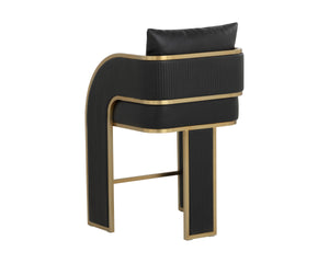 BAZ COUNTER STOOL - NAPA BLACK