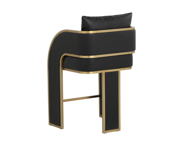 BAZ COUNTER STOOL - NAPA BLACK