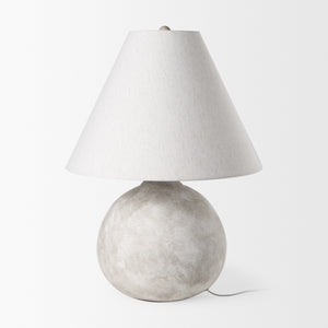 Mehdi Cream Ceramic Table Lamp