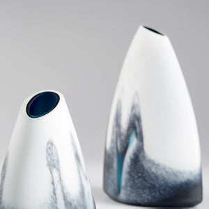 Large Mystic Falls Vase in Blue and White