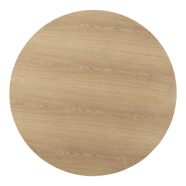 Moe's Otago Round 54" Dining Table in Natural Oak