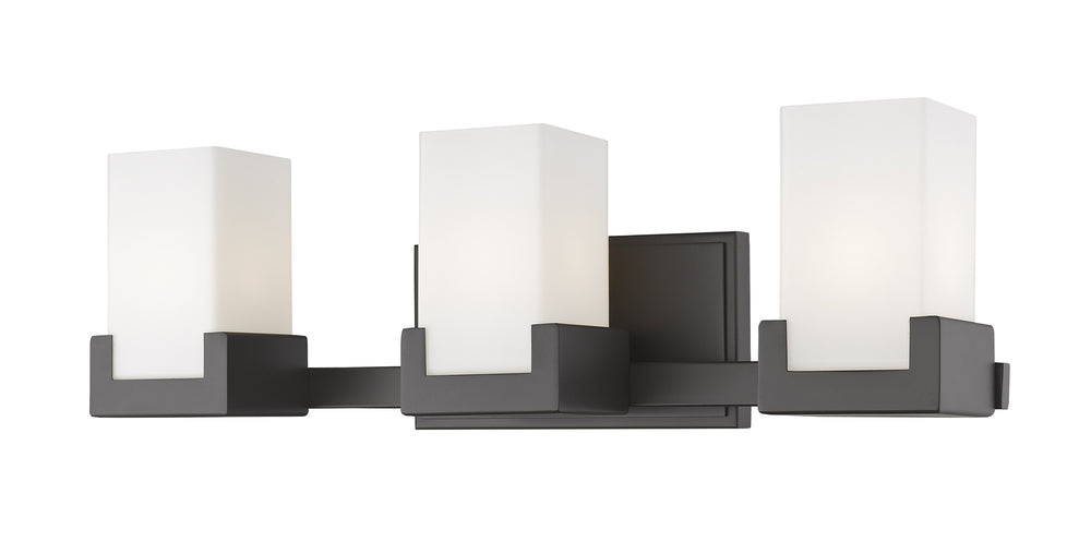 Peak 3 Light Vanity in Bronze Finish