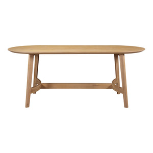 Trie Small Dining Table in Natural Oak