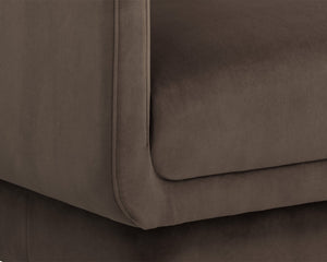 EVERTON ARMCHAIR - MEG DARK BROWN