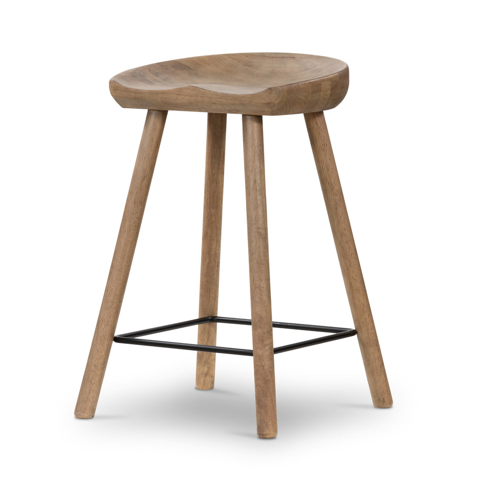 Barrett Stool In Natural Matte In Counter