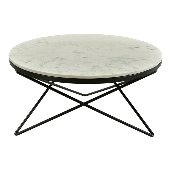 Haley Coffee Table with Marble Top