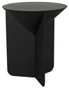 Lora Side Table, Black Steel