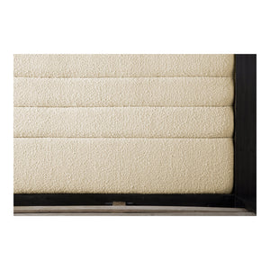 Moe's Ashcroft King Bed with Padded Headboard