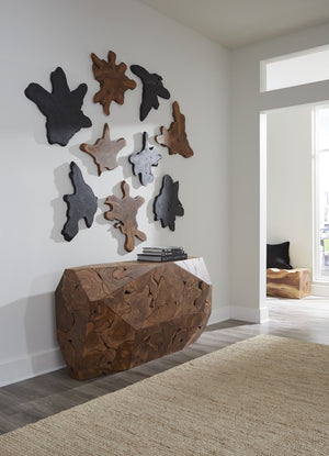 Prism Console Table, Natural