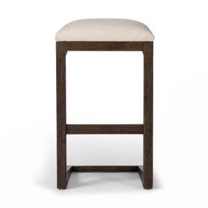 Finn Bar + Counter Stool In Sienna Brown Oak