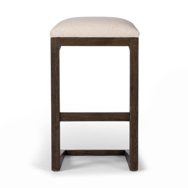 Finn Bar + Counter Stool In Sienna Brown Oak
