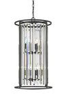 Monarch 8 Light Chandelier in Bronze Finish