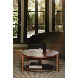 Moe's Olsen Coffee Table in Vintage Brown