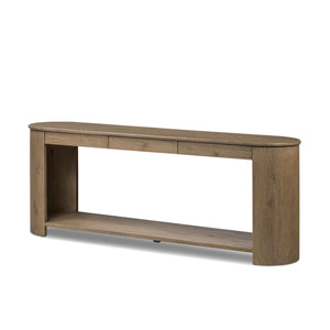 Farrow Console Table - Drifted Oak Veneer