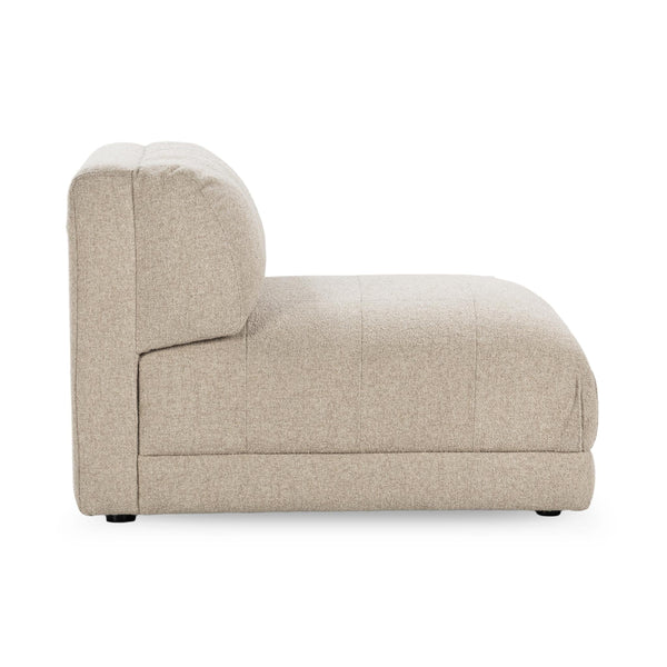 Adalynne Upholstered Armless Chair in Buttermilk