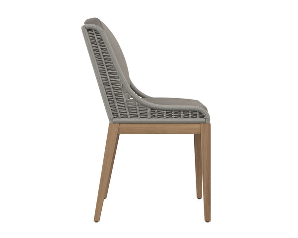 SORRENTO DINING CHAIR - NATURAL - PALAZZO TAUPE