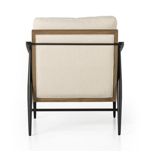 Kennedy Chair In Kerbey Ivory