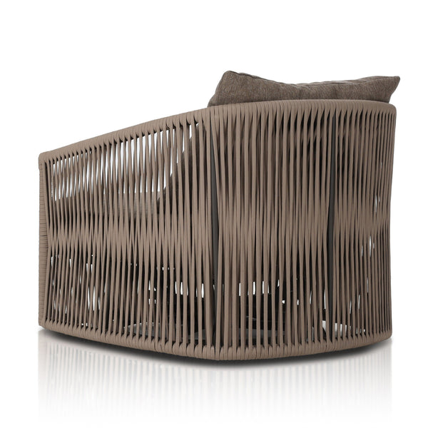 Porto Outdoor Swivel Chair - Ellor Brown