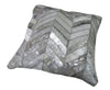 Leather & Canvas Pillow Case