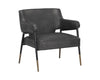 DEROME LOUNGE CHAIR - BRAVO PORTABELLA
