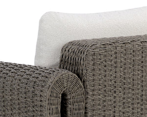 TIBI ARMCHAIR - GREY - LOUIS CREAM
