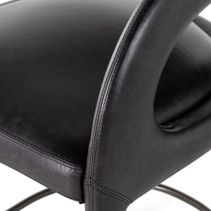 Hawkins Stool In Sonoma Black In Counter