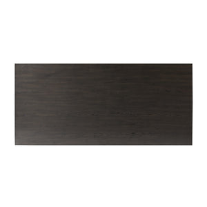 Huxley Dining Table 84" - Smoked Black Veneer