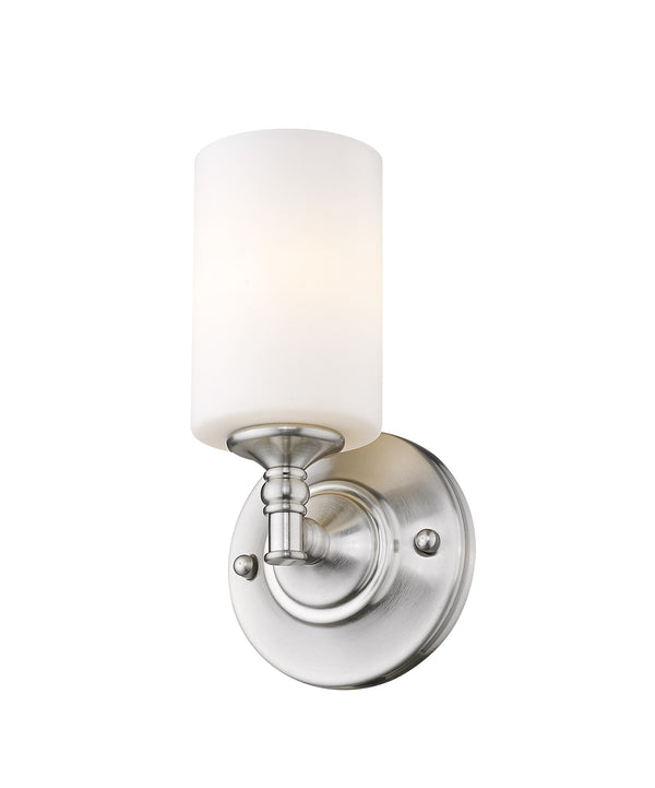 Cannondale 1 Light Wall Sconce in Brushed Nickel Finish